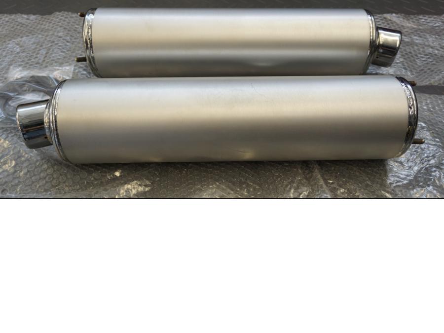 Baksidan på Ljuddämpare Sport från en Suzuki GSX-R 1100 -1997 motorcykel.