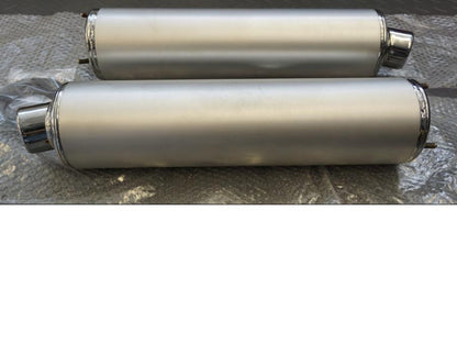 Baksidan på Ljuddämpare Sport från en Suzuki GSX-R 1100 -1997 motorcykel.