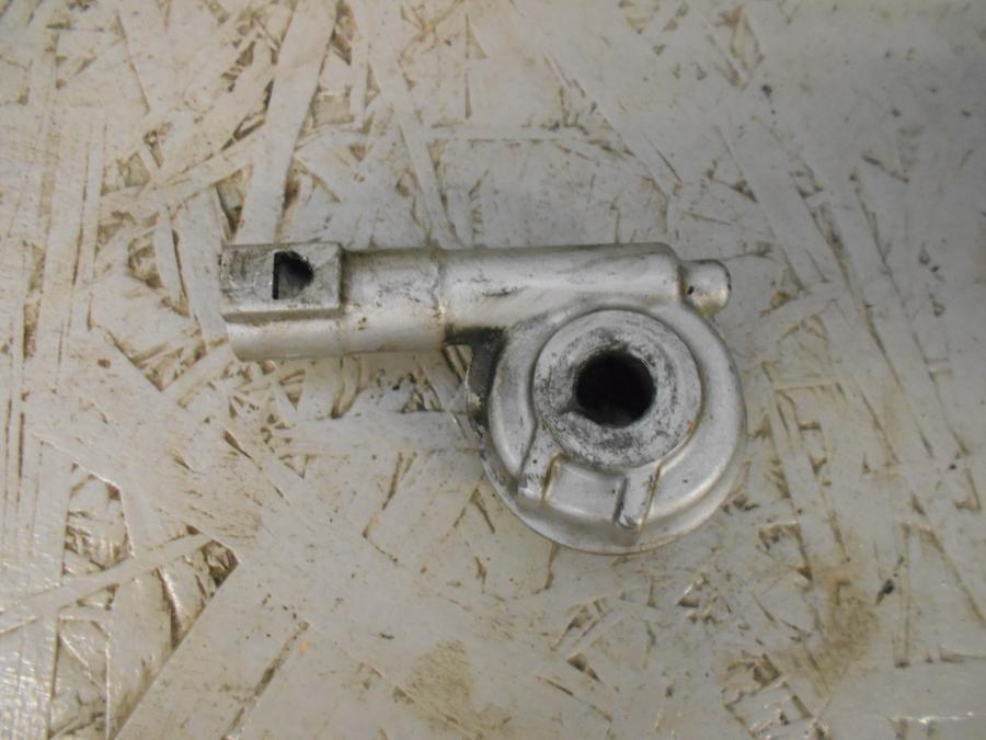 Framsidan på Hastighetsdrivning från en Honda CBR 125 R -2006 motorcykel.