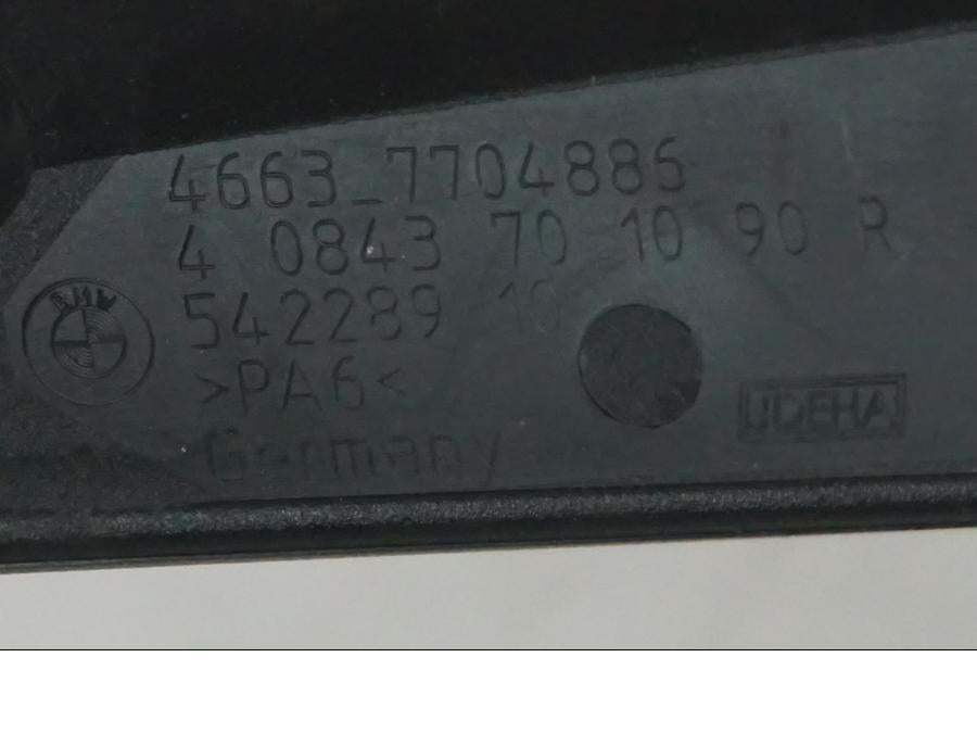 Höger sida på Handskydd från en BMW R 1200 GSA -2012 motorcykel.