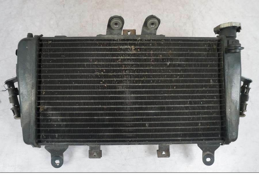 Framsidan på Vattenkyl från en Triumph Tiger -2009 motorcykel.