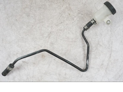 Framsidan på Bromsvätskebehållare från en Buell 1125 R -2008 motorcykel.