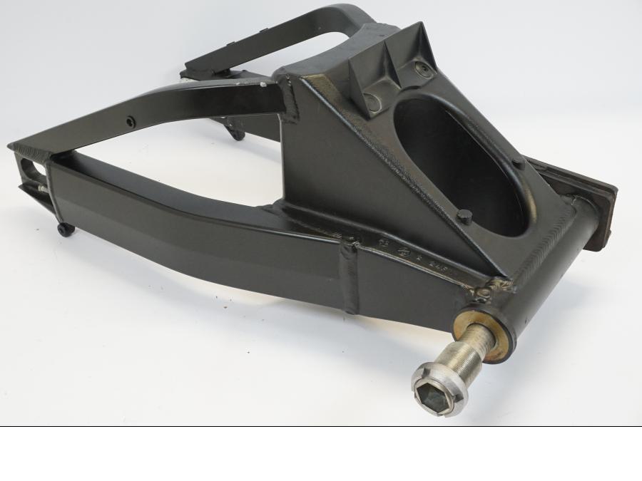 Vänster sida på Sving från en Suzuki GSX 1300 R -2008 motorcykel.