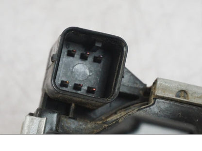 Snett uppifrån på Spjällhus från en BMW R 1200 GS -2018 motorcykel.