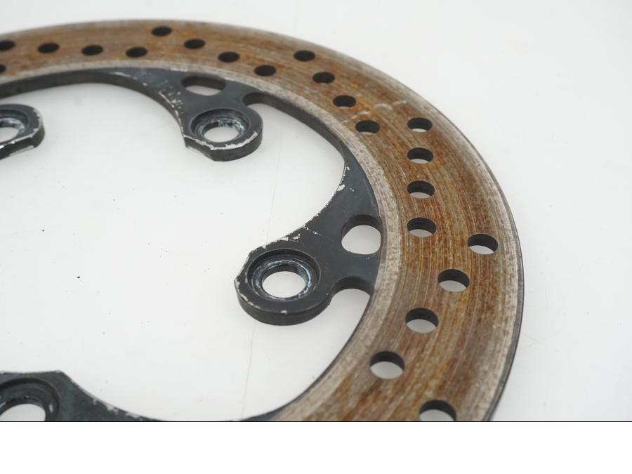 Vänster sida på Bromsskiva från en Suzuki GSX-R 1000 -2007 motorcykel.