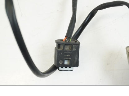 Snett uppifrån på Varningsblinkersbrytare/kontakt från en BMW F 650 CS -2003 motorcykel.