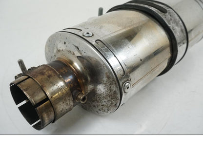 Snett nerifrån på Ljuddämpare Sport från en Kawasaki ER-6F -2016 motorcykel.