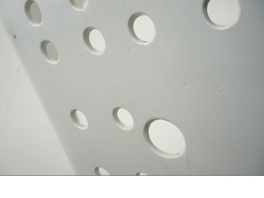 Snett nerifrån på Hasplåt från en Suzuki DR 750 S -1988 motorcykel.