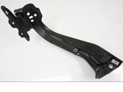 Snett nerifrån på Skylthållare från en Triumph Trident -2021 motorcykel.