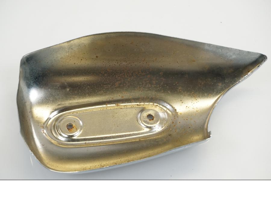 Snett uppifrån på Luftburksdekor från en Triumph Legend TT -2001 motorcykel.