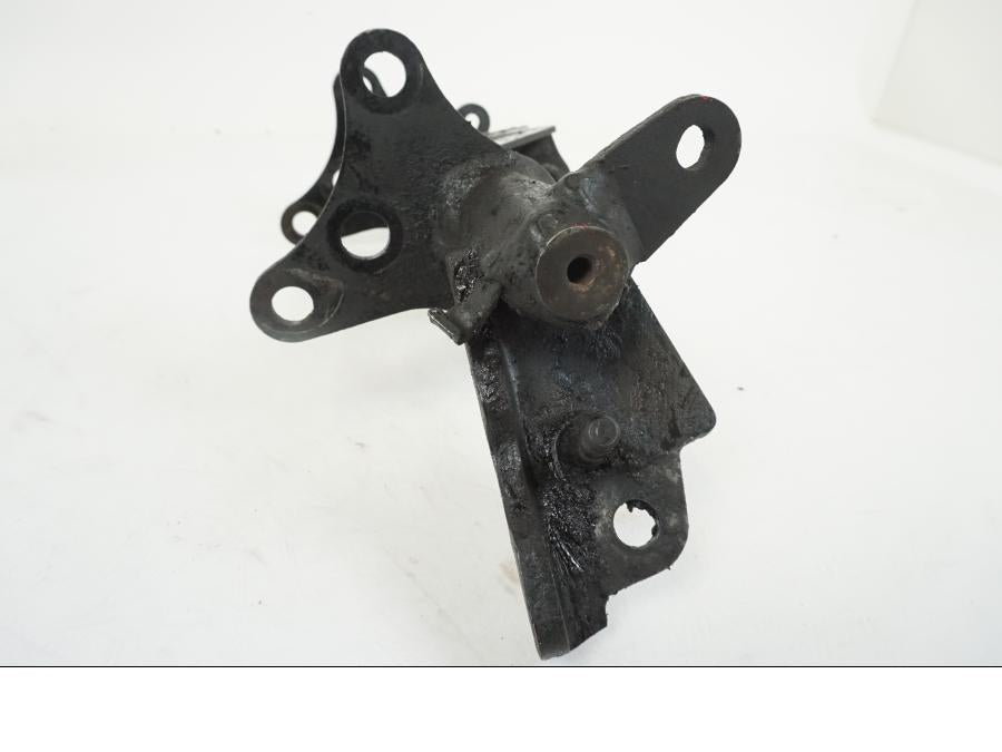 Snett uppifrån på Sidostödsfäste från en Honda XL 1000 V -2008 motorcykel.