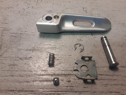 Baksidan på Fotpinne från en Triumph Speed Twin -2019 motorcykel.