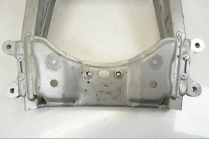 Snett uppifrån på Bakram från en Triumph TT 600 -2002 motorcykel.