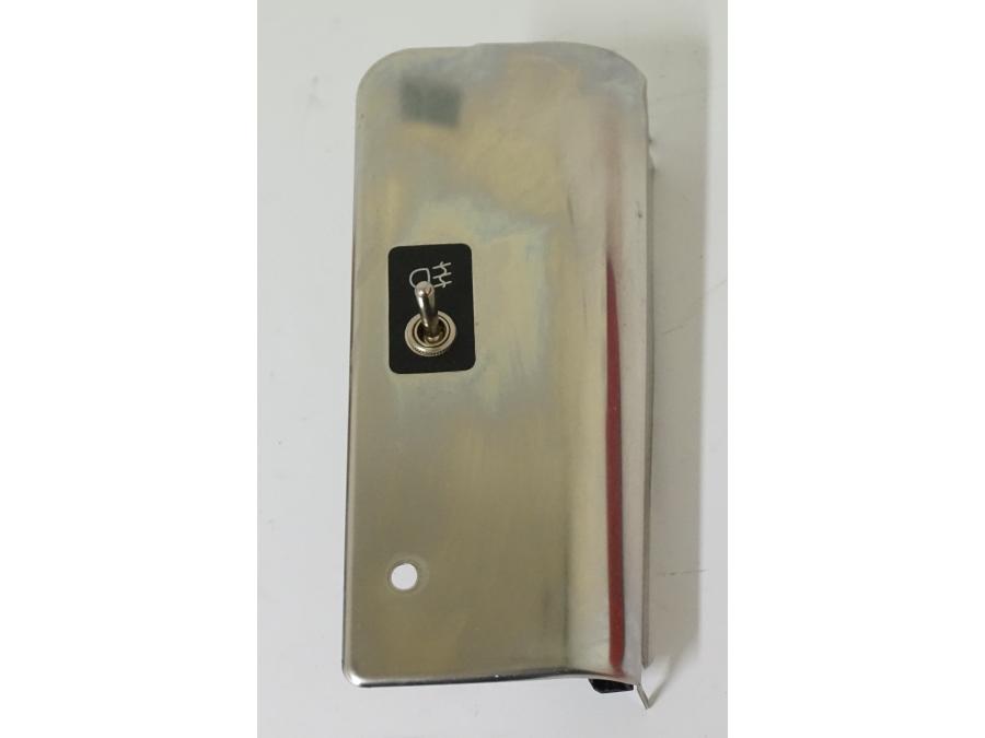 Framsidan på Gaffelbendekor från en H-D Softail Heritage Classic FLSTC/I -2004 motorcykel.