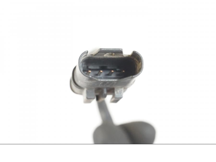 Snett uppifrån på Lambdasond från en BMW R 1200 GSA -2012 motorcykel.