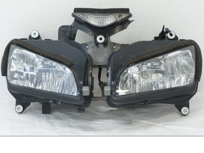 Framsidan på Strålkastare från en Honda CBR 1000 RR -2005 motorcykel.