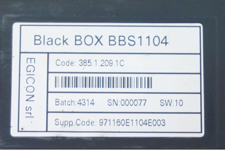 Höger sida på Control Unit från en Ducati 899 Panigale -2015 motorcykel.