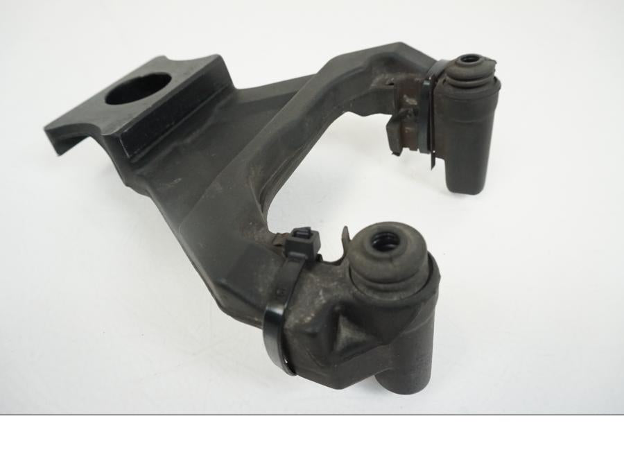 Snett uppifrån på Bromsoksfäste från en Yamaha YZF 1000 R1 -2002 motorcykel.