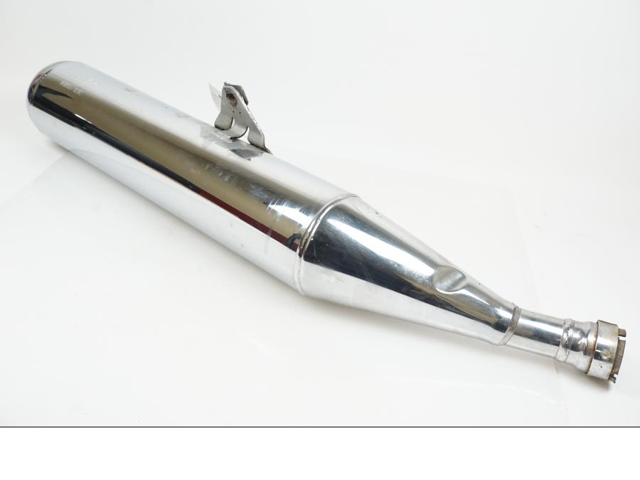 Framsidan på Ljuddämpare från en Yamaha XJ 900 -1997 motorcykel.