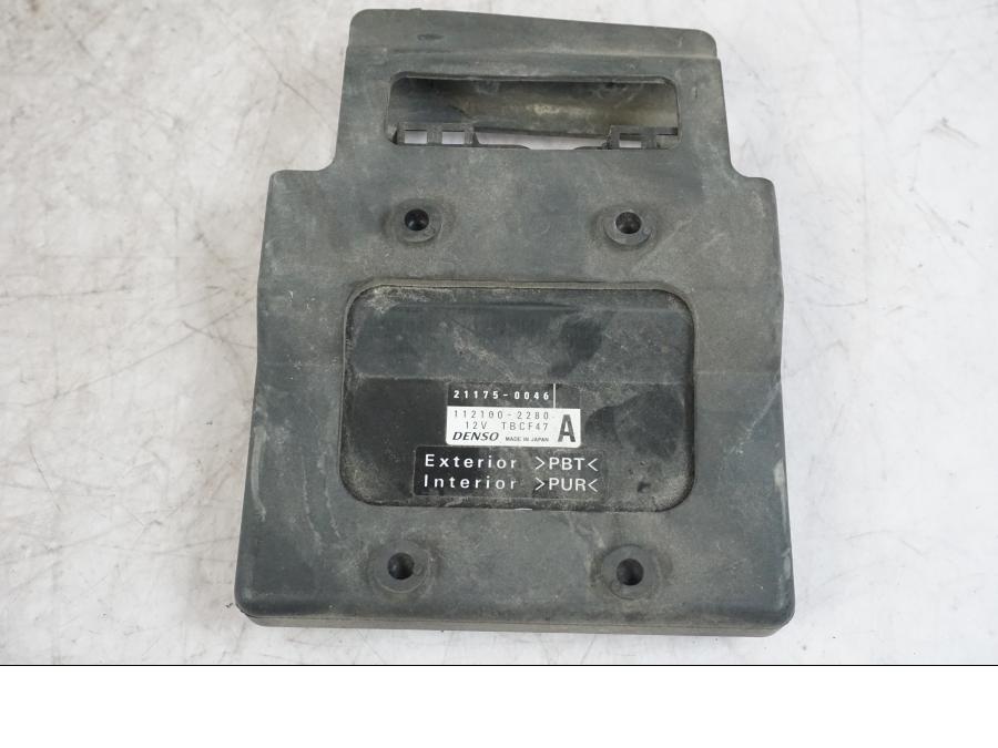 Framsidan på CDI / ECU från en Kawasaki ZX-6R -2006 motorcykel.