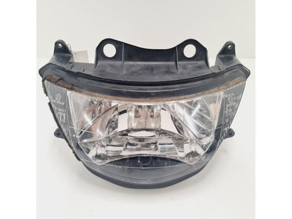 Framsidan på Strålkastare från en Kawasaki ZX-6R -1998 motorcykel.