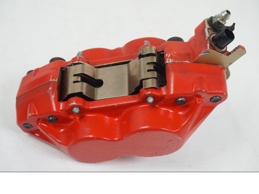 Vänster sida på Bromsok från en Aprilia RS 250 -1998 motorcykel.