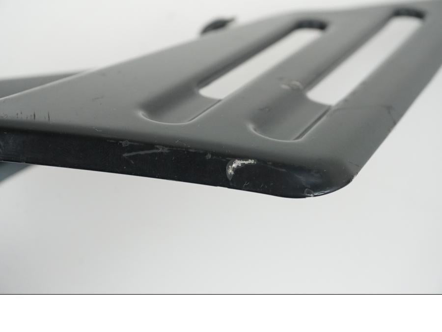 Snett uppifrån på Värmeskydd från en Suzuki GSX-R 1000 -2008 motorcykel.