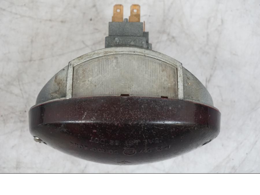 Snett uppifrån på Baklampa från en Buell 1125 R -2008 motorcykel.