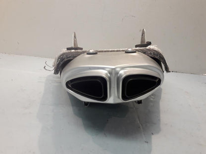 Höger sida på Ljuddämpare från en Kawasaki ZX-6R -2008 motorcykel.