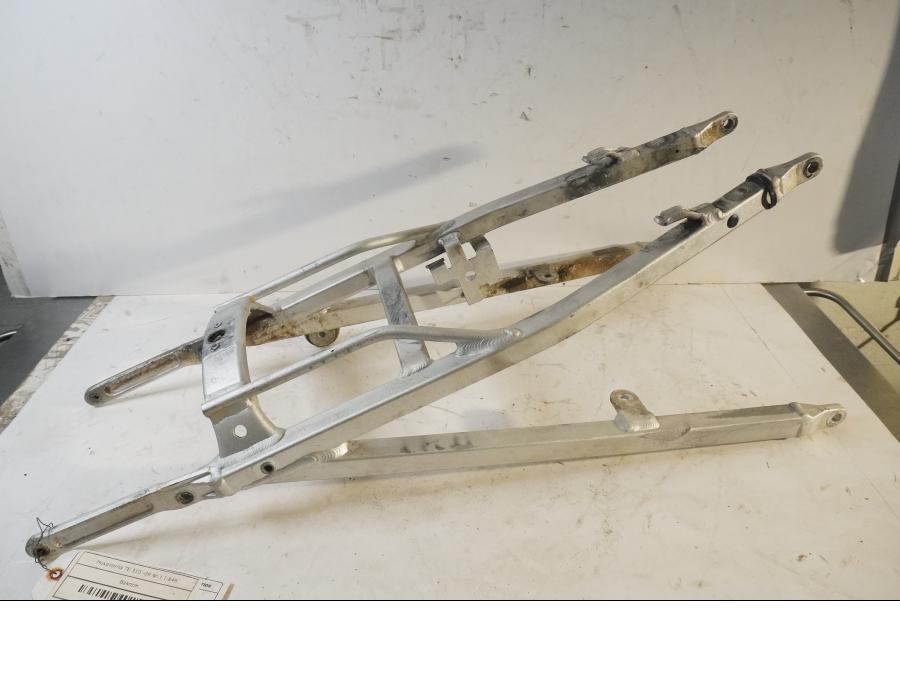 Snett uppifrån på Bakram från en Husqvarna TE 310 -2009 motorcykel.