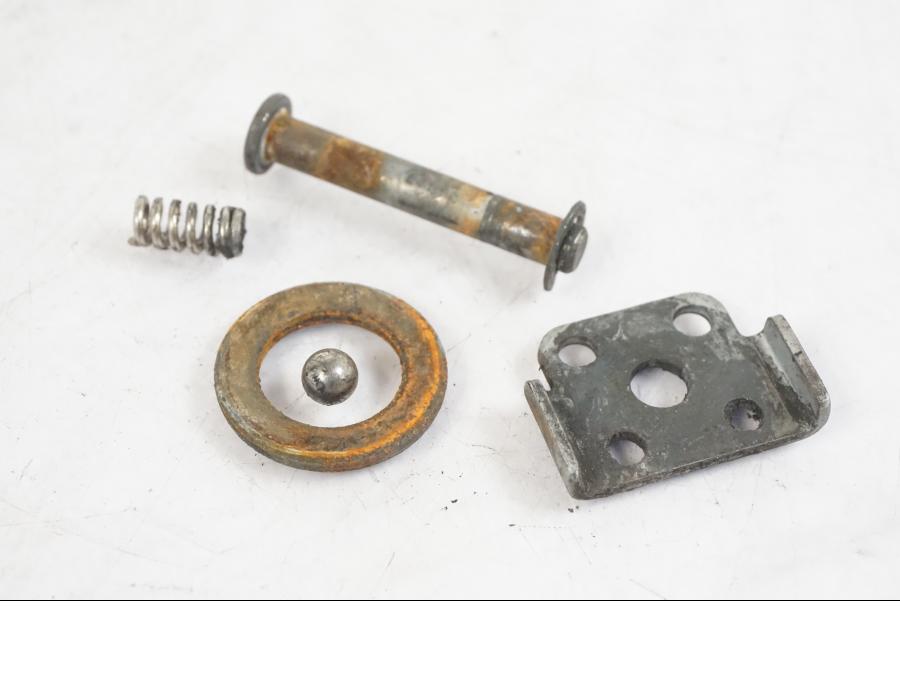 Baksidan på Fotpinne från en Kawasaki ER-6N -2016 motorcykel.