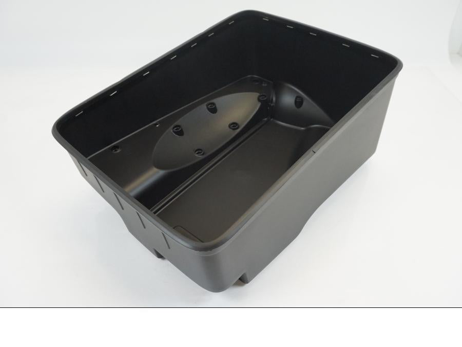 Baksidan på Väska från en BMW R 1200 GS -2012 motorcykel.