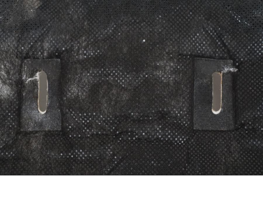 Vänster sida på Värmeskydd från en Suzuki GSX-R 750 -2009 motorcykel.