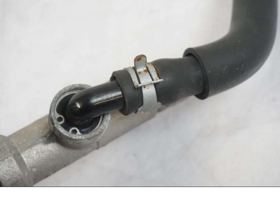 Snett uppifrån på Bromshuvudcylinder från en Kawasaki ZZ-R 1400 -2009 motorcykel.