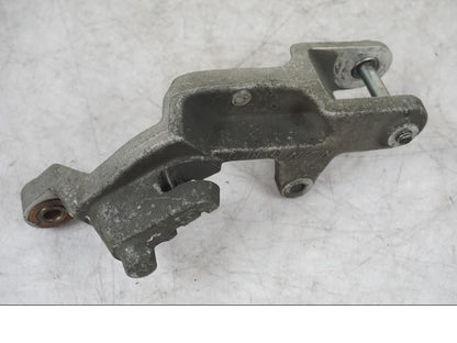 Snett uppifrån på Bromsoksfäste från en Honda CBR 1100 XX -1998 motorcykel.