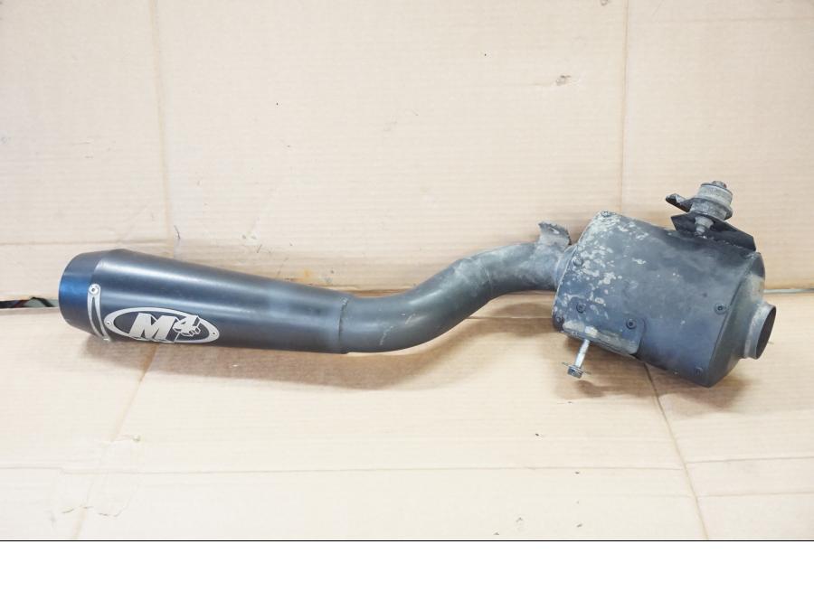 Framsidan på Ljuddämpare Sport från en Suzuki GSX-R 750 -2009 motorcykel.