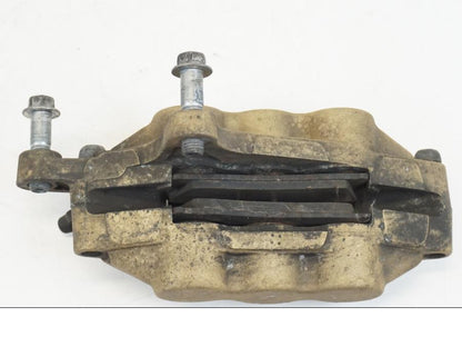 Snett nerifrån på Bromsok från en Kawasaki ZX-12R -2000 motorcykel.