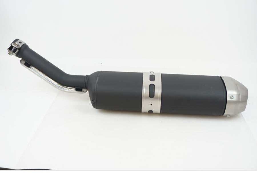 Höger sida på Ljuddämpare från en Yamaha Tenere 700 -2019 motorcykel.