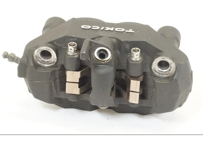 Snett uppifrån på Bromsok från en Suzuki GSX-R 1000 -2007 motorcykel.