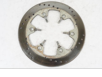 Framsidan på Bromsskiva från en Honda CBR 1000 F -1989 motorcykel.