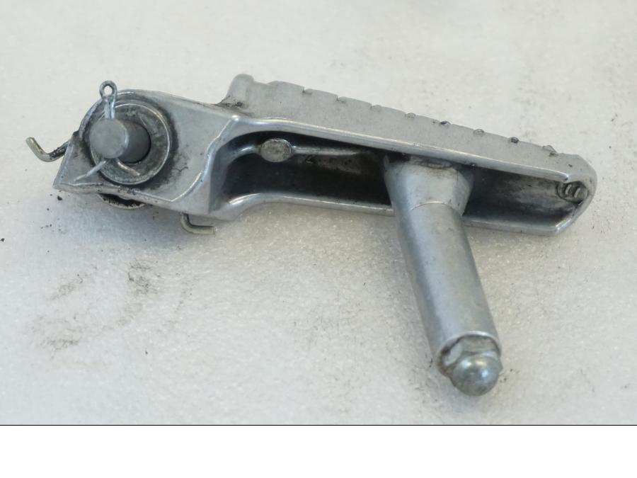 Baksidan på Fotpinne från en Honda CBR 1000 RR -2010 motorcykel.