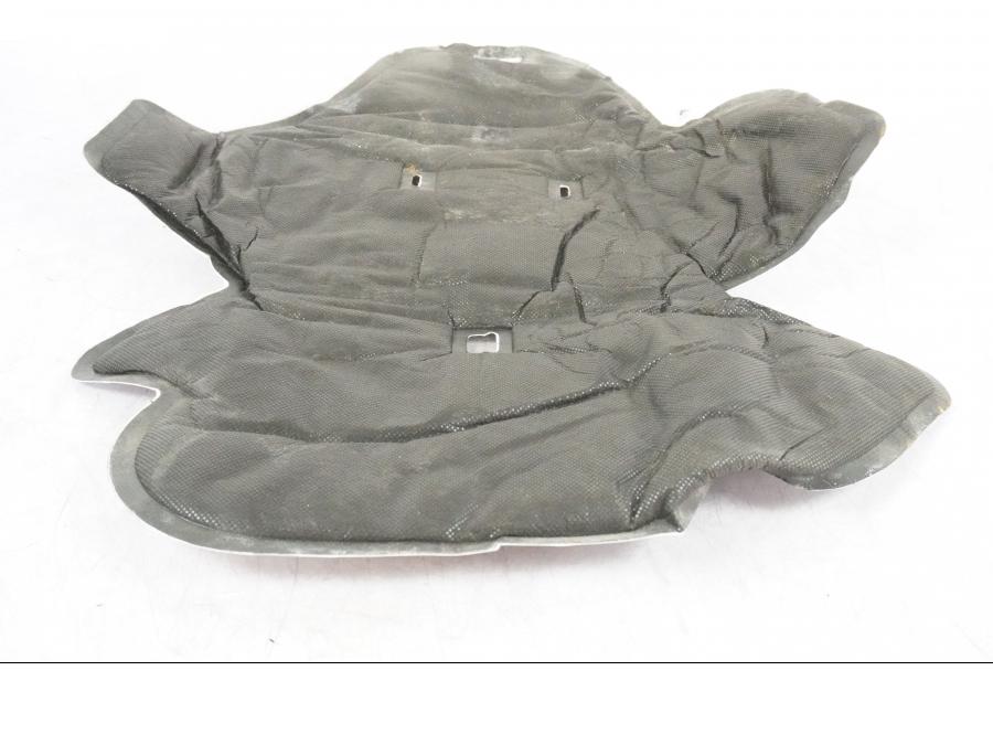 Baksidan på Värmeskydd från en Suzuki GSX-R 1000 -2008 motorcykel.