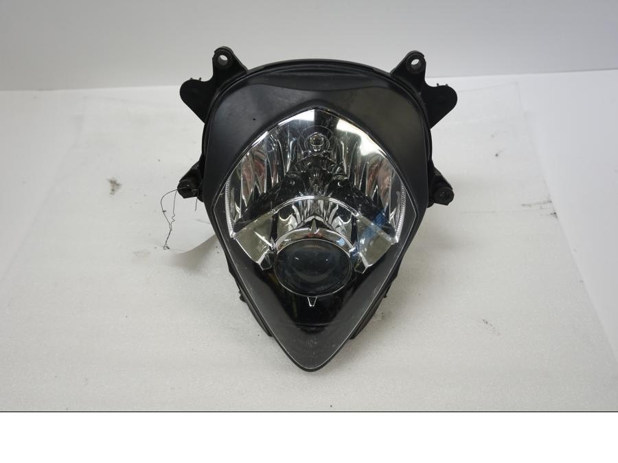 Framsidan på Strålkastare från en Suzuki GSX-R 1000 -2007 motorcykel.