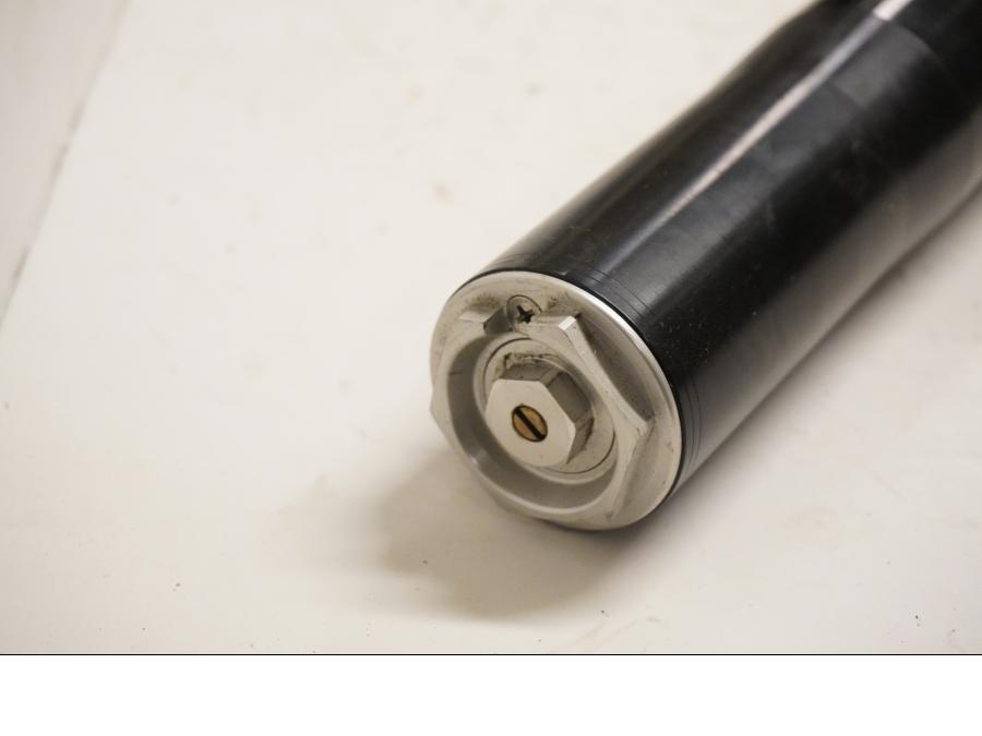 Snett uppifrån på Gaffelben från en KTM RC8 -2008 motorcykel.