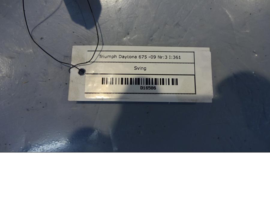 Extrabild1 på Sving från en Triumph Daytona 675 -2009 motorcykel.