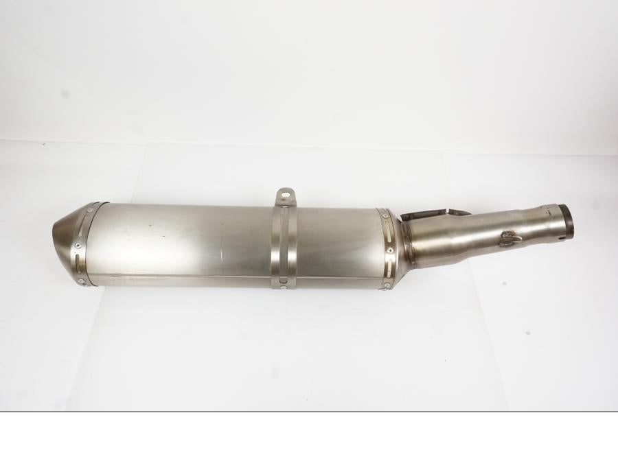 Höger sida på Ljuddämpare från en Aprilia RSV 1000 -2008 motorcykel.