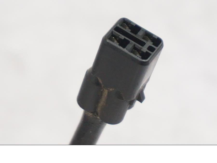 Baksidan på Lambdasond från en Triumph Tiger -2009 motorcykel.