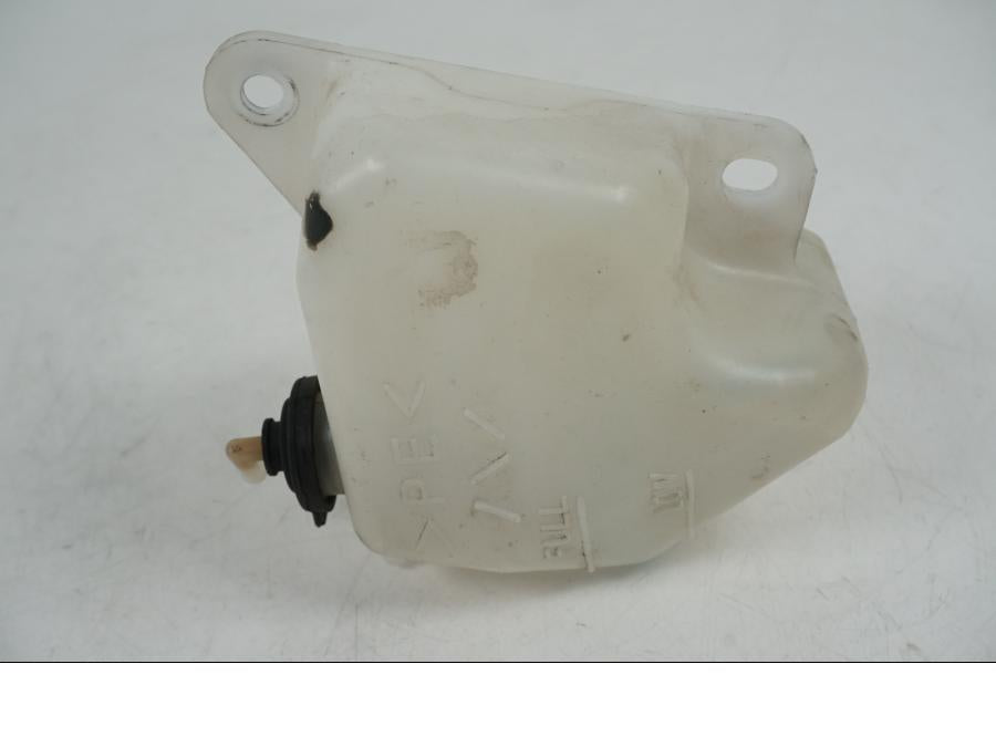 Snett uppifrån på Vattenexpansionskärl från en Yamaha XT 660 X -2005 motorcykel.