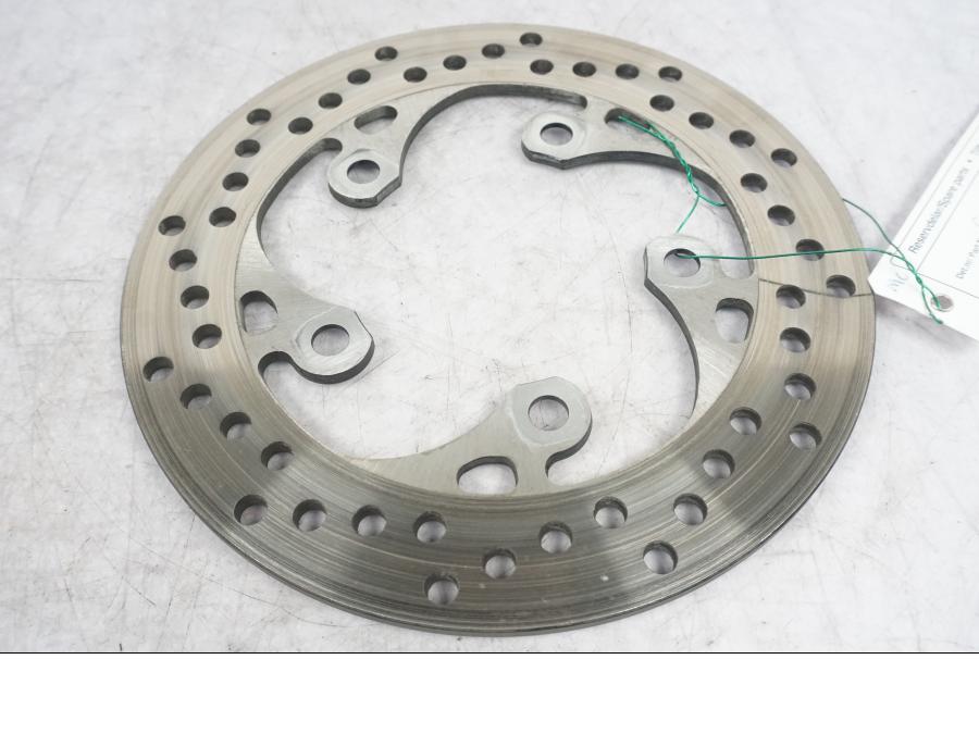 Höger sida på Bromsskiva från en Suzuki GSX-R 600 -2005 motorcykel.