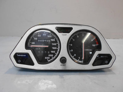 Framsidan på Instrumentpanel från en Yamaha XTZ 750 -1994 motorcykel.